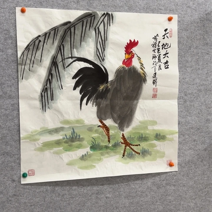 国画花鸟等多种鸟类的