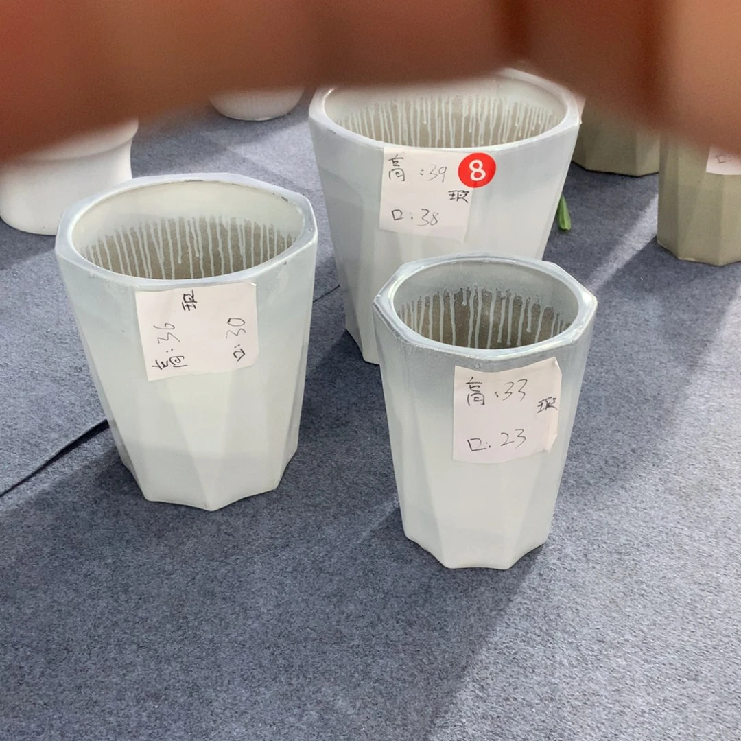 高温陶瓷花盆微瑕