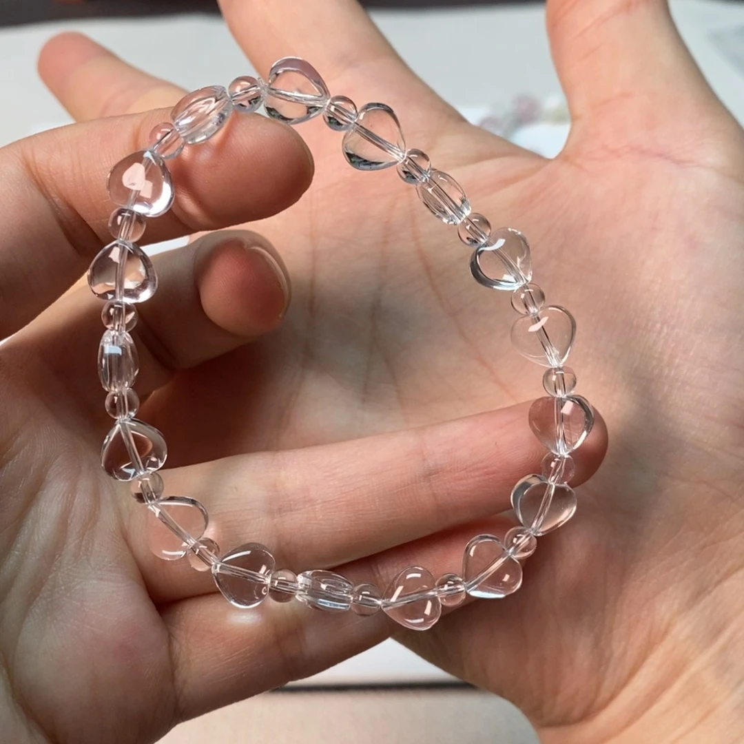 手串白水全净体 小爱心