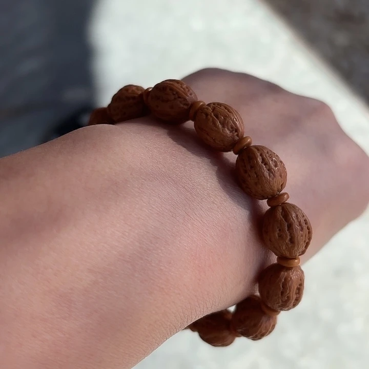 文玩核桃手串野生