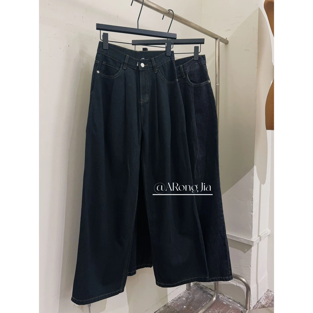 【ARONG阿荣家】裤子22907-黑色-SML-XL