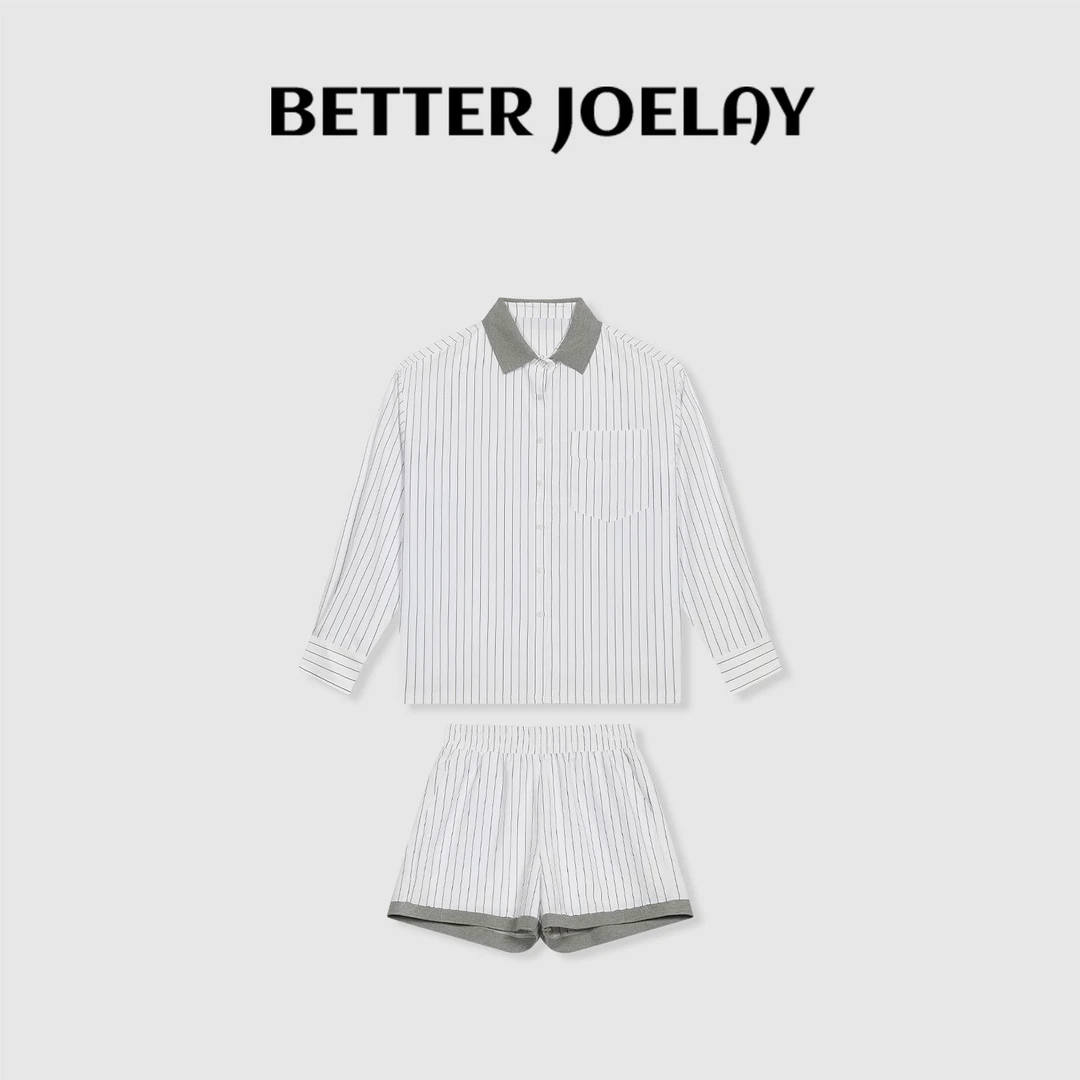 BETTERJOELAY-【明月留景】高端套装时尚百搭简约休闲风套装Z4527
