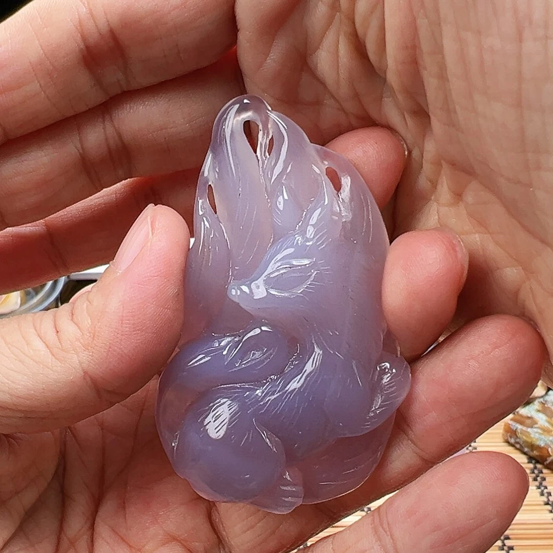 未镶嵌玛瑙/玉髓珠宝半成品