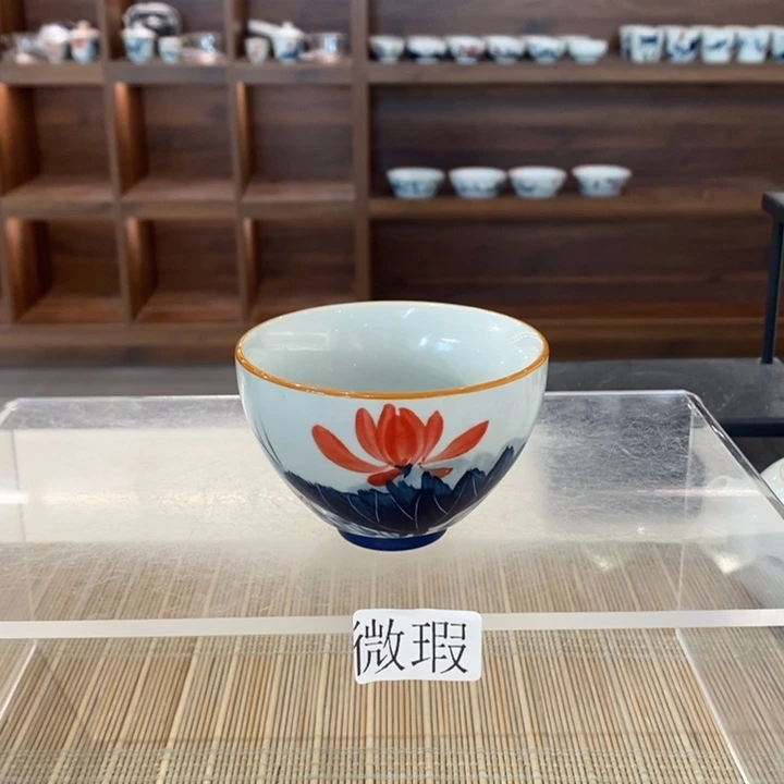 釉下老陶泥手工绘制