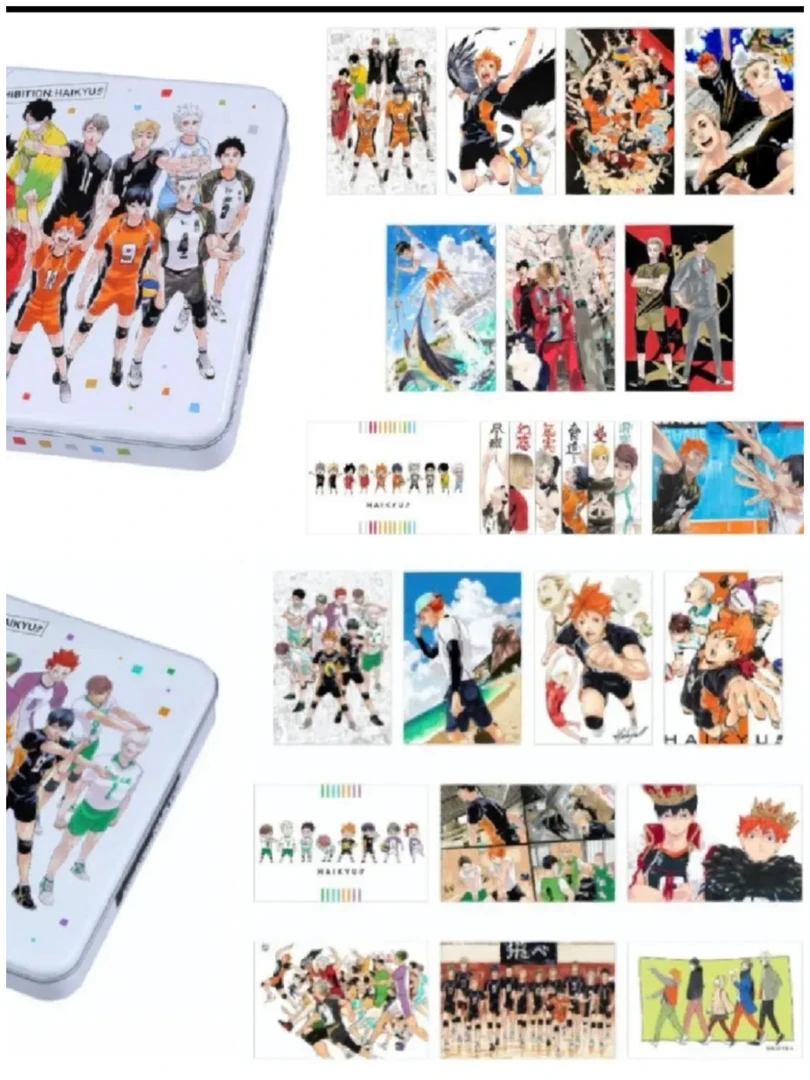 《千兮》排球少年仙台展原画展明信片 背抽