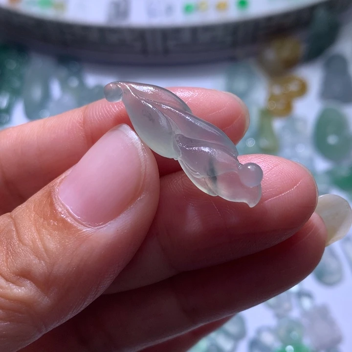 定制翡翠未镶嵌高冰花