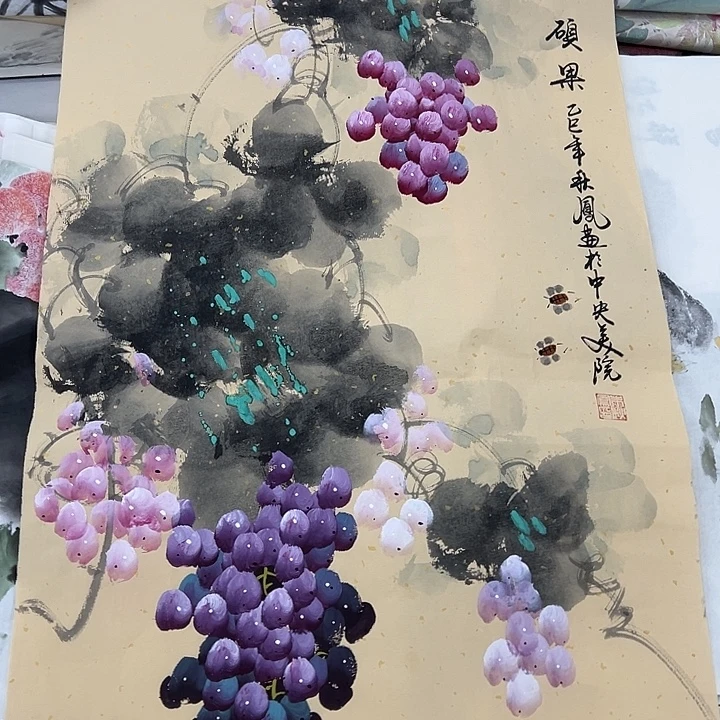 国画纯手绘作品图