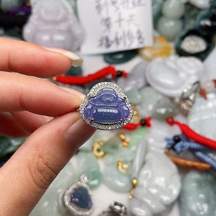 未镶嵌挂件翡翠翡翠