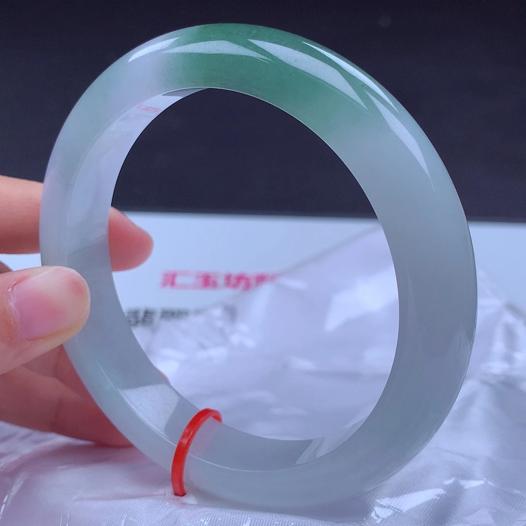 未镶嵌手镯翡翠62.7圈100447