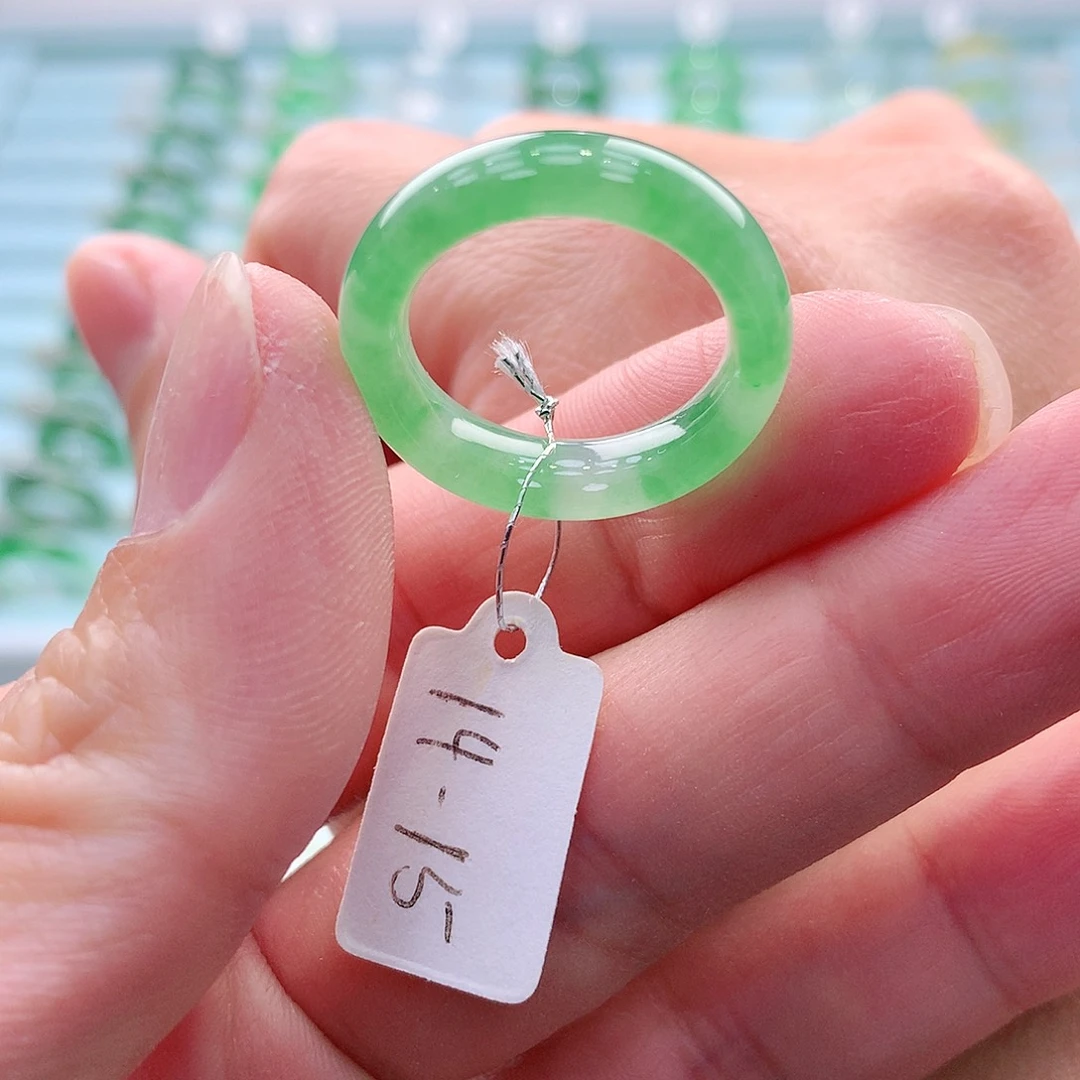 未镶嵌戒指翡翠A货缅甸翡翠