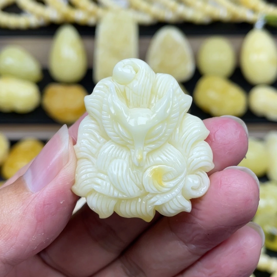 琥珀未镶嵌裸石琥珀蜜蜡