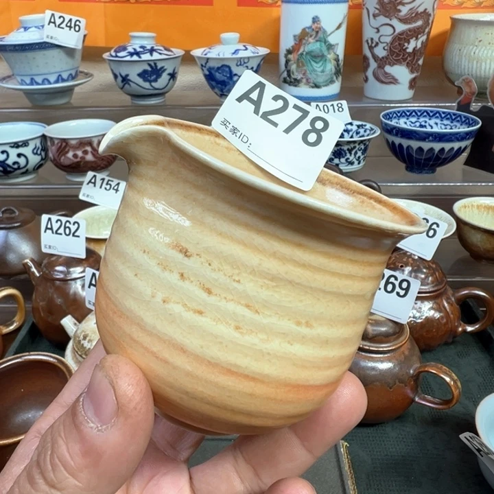 摆件278 景德镇手工柴烧茶器