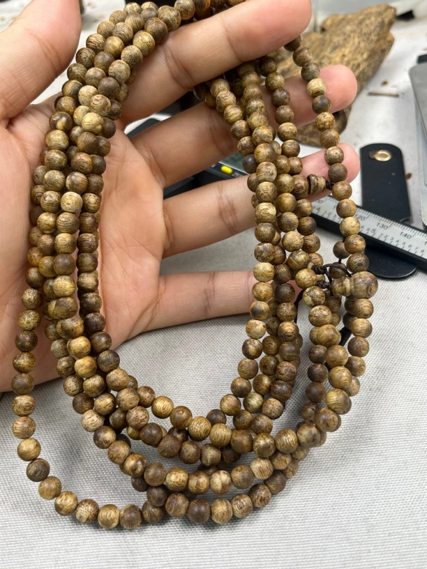 惠安系菩萨奇沉香圆珠多圈卡7多样性发一条