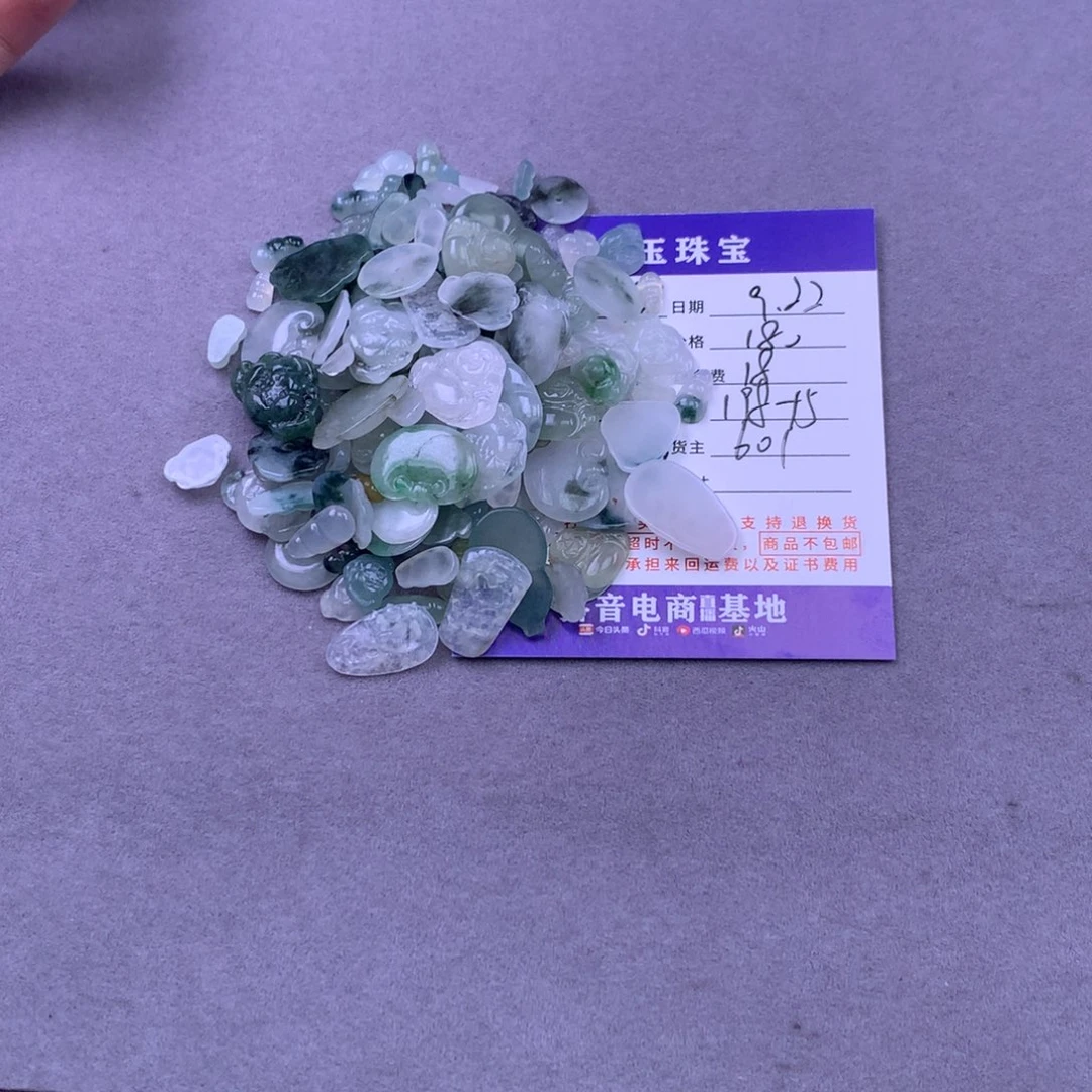 颈饰未镶嵌翡翠羽
