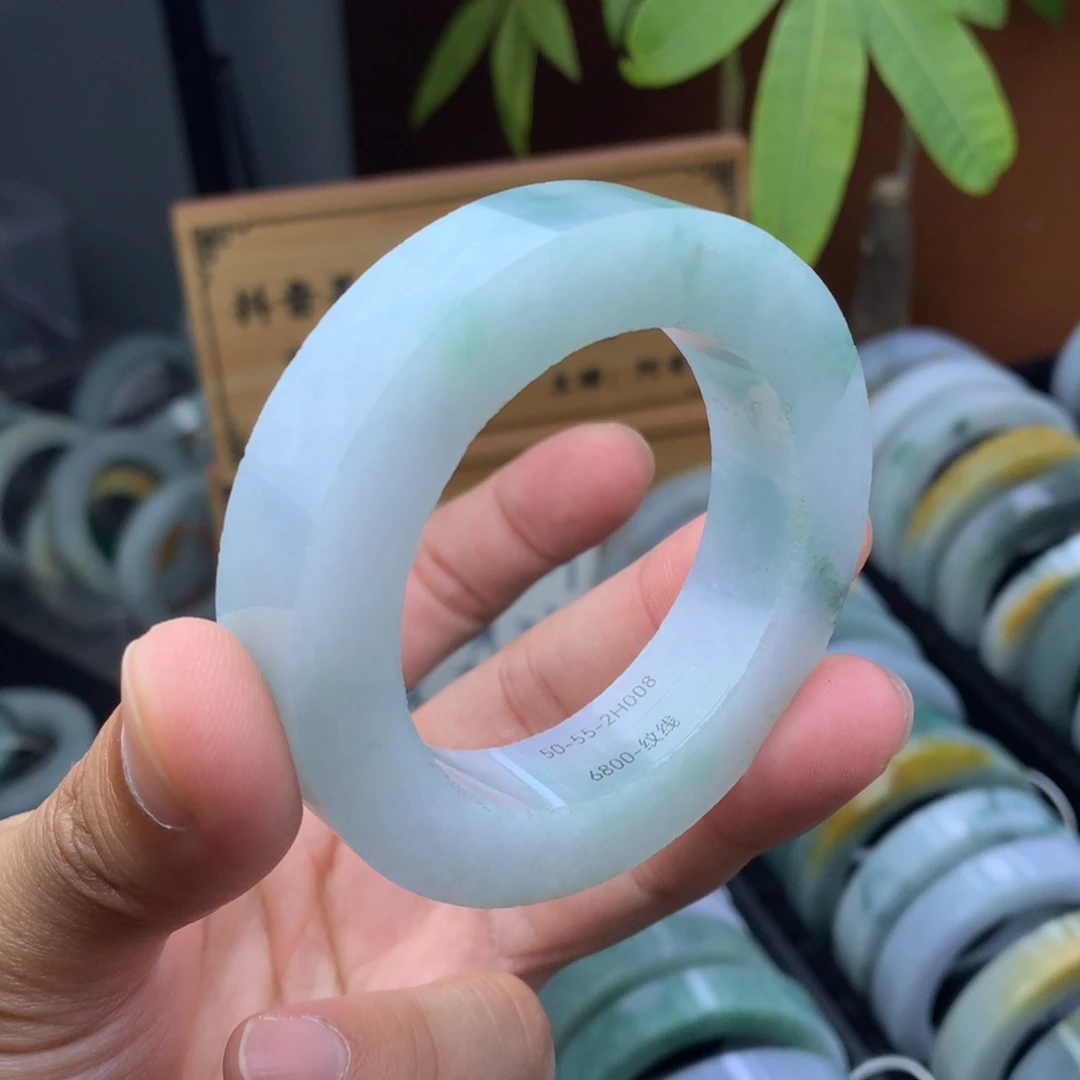 未镶嵌手镯定制翡翠定制手镯