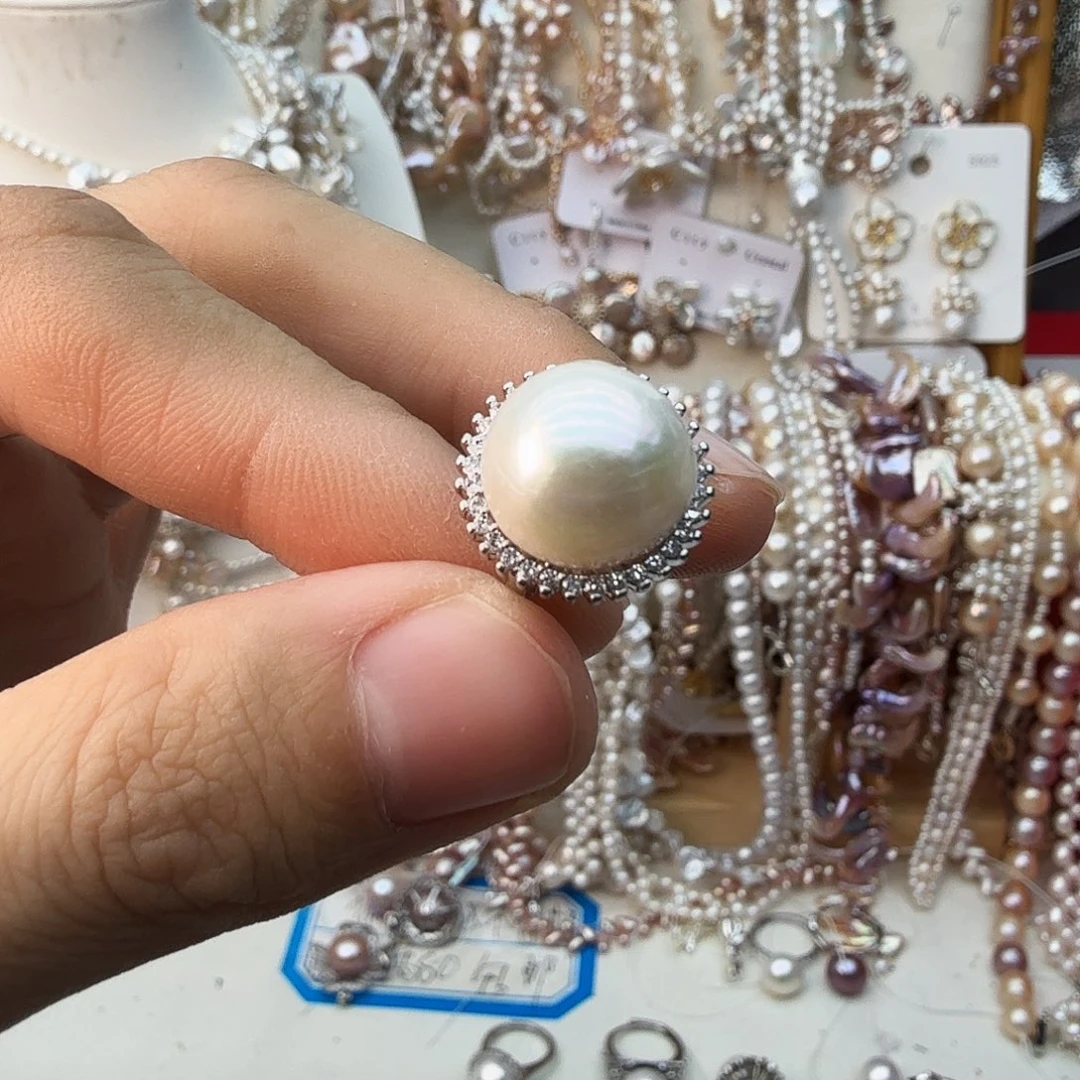 春***花颈饰未镶嵌淡水珍珠