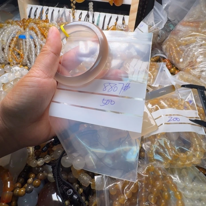 田***格玛瑙/玉髓颈饰未镶嵌88807