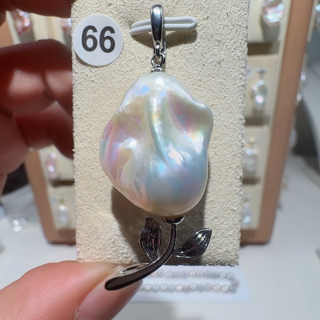 颈饰合金淡水珍珠