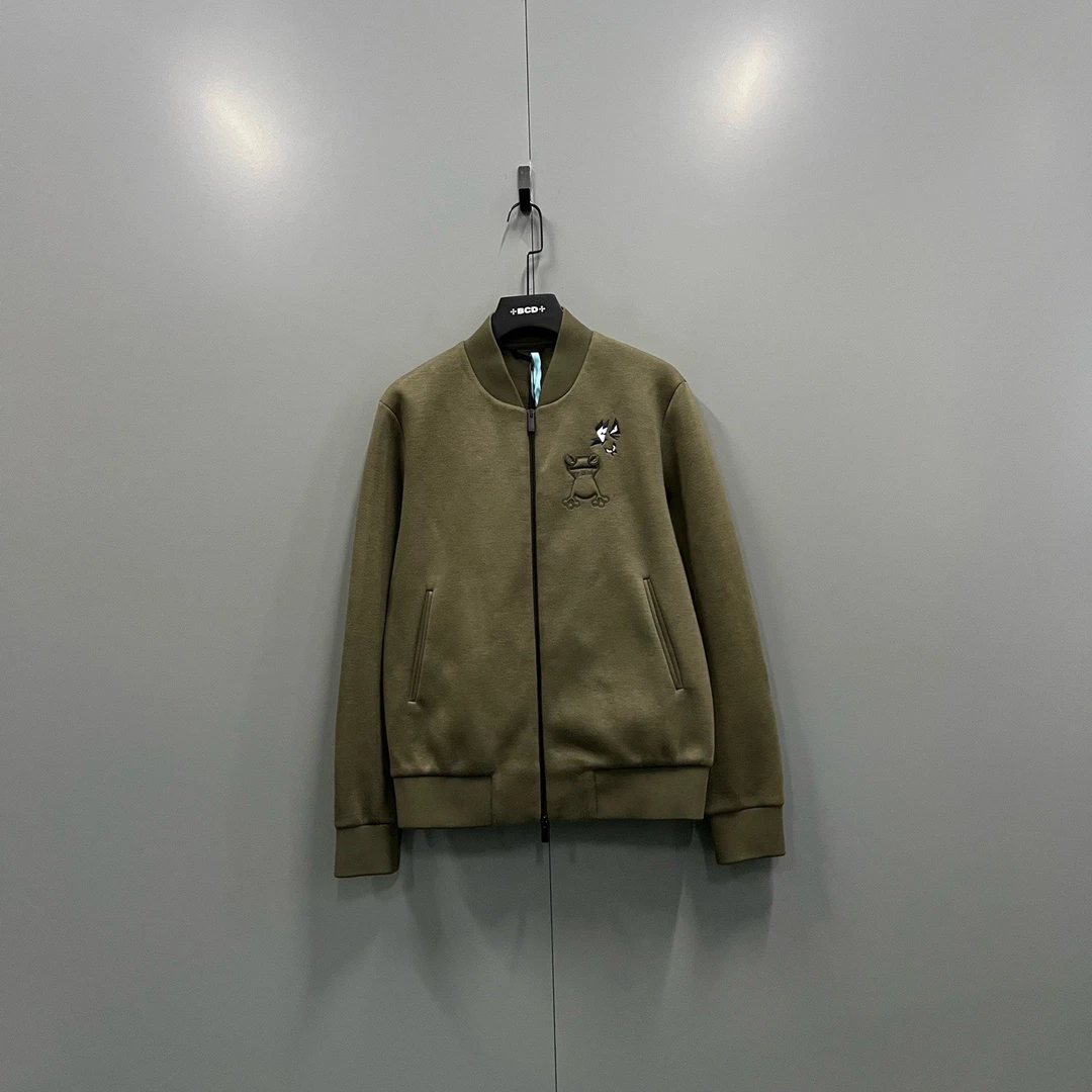 99新 FENDI/芬迪 楠1 太空棉拉链外套 46码/98新/206600