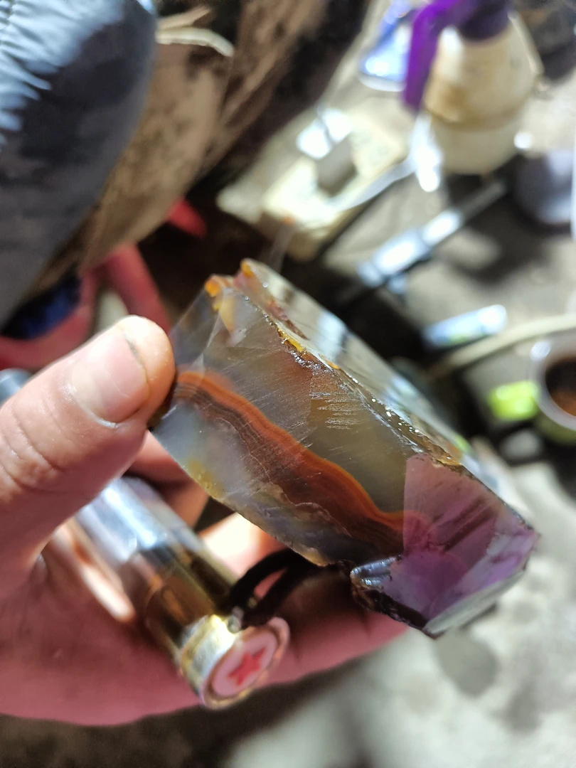 定制天然玛瑙手镯巴西玛瑙