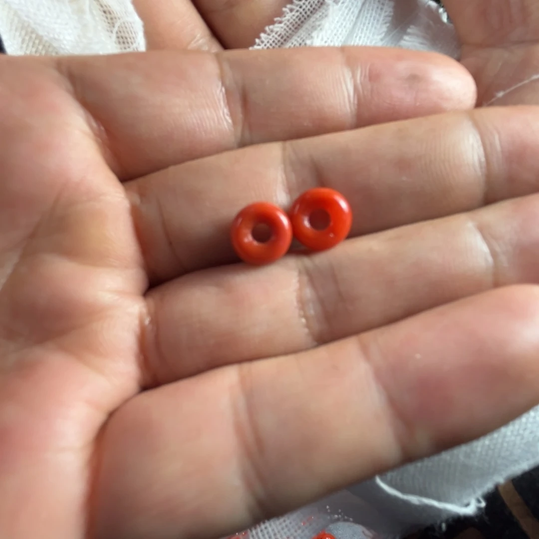 南红玛瑙手链未镶嵌偶*