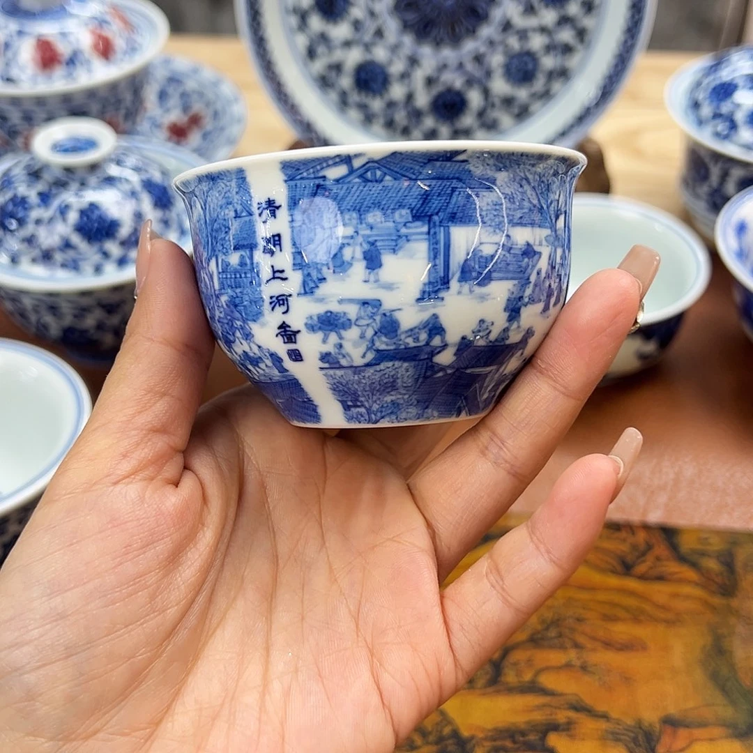 杯y***v景德镇手绘主人杯
