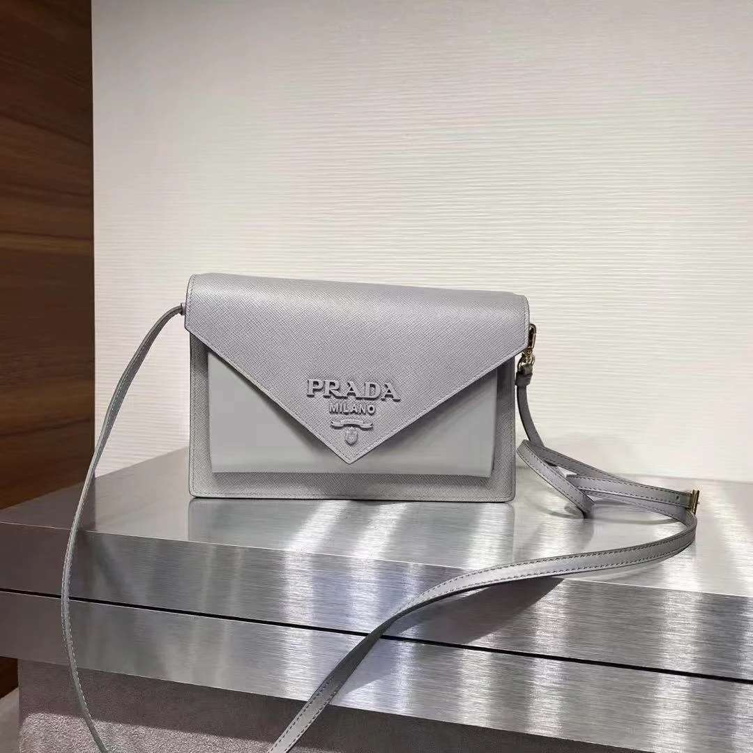 Prada/普拉达 单肩包 灰色woc jm6427/2412