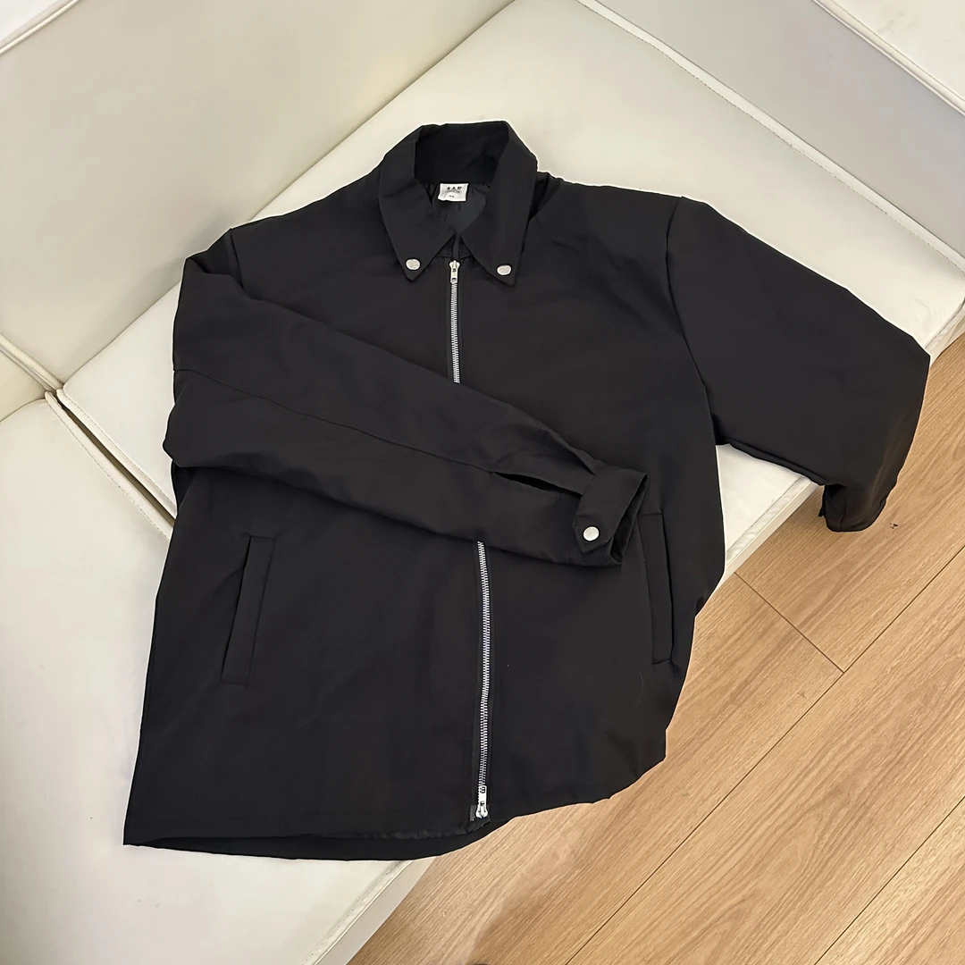 【醒醒】 cleanfit外套短款斜拉链垫肩百搭个性夹克W20