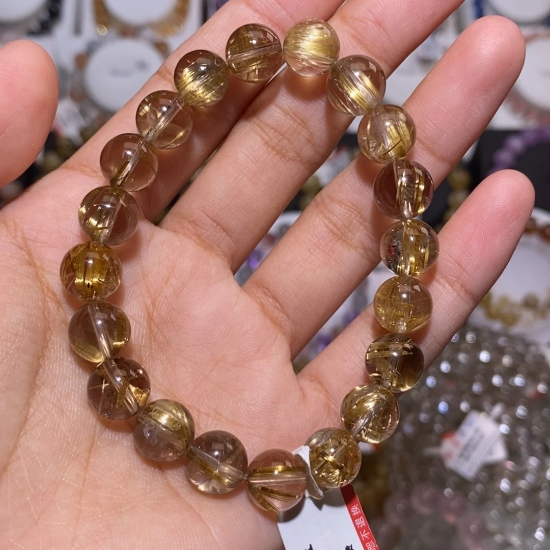 【闪购商品】水晶手链未镶嵌钛晶9.7mm