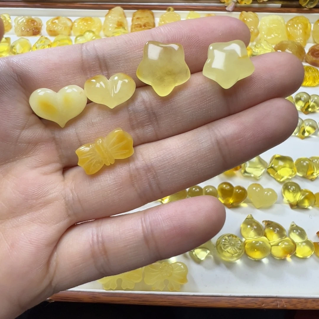 未镶嵌吊坠(不含链)琥珀