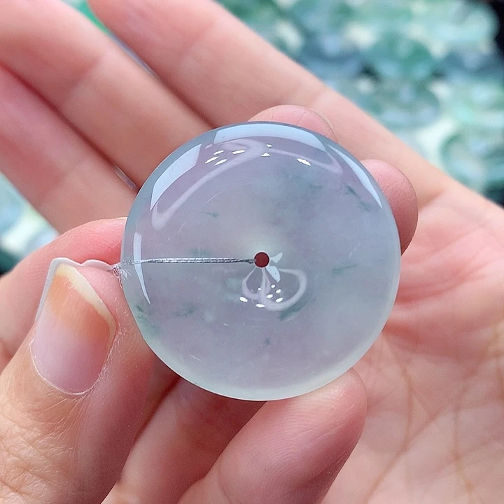 颈饰未镶嵌翡翠编号117-尺寸29/5.9