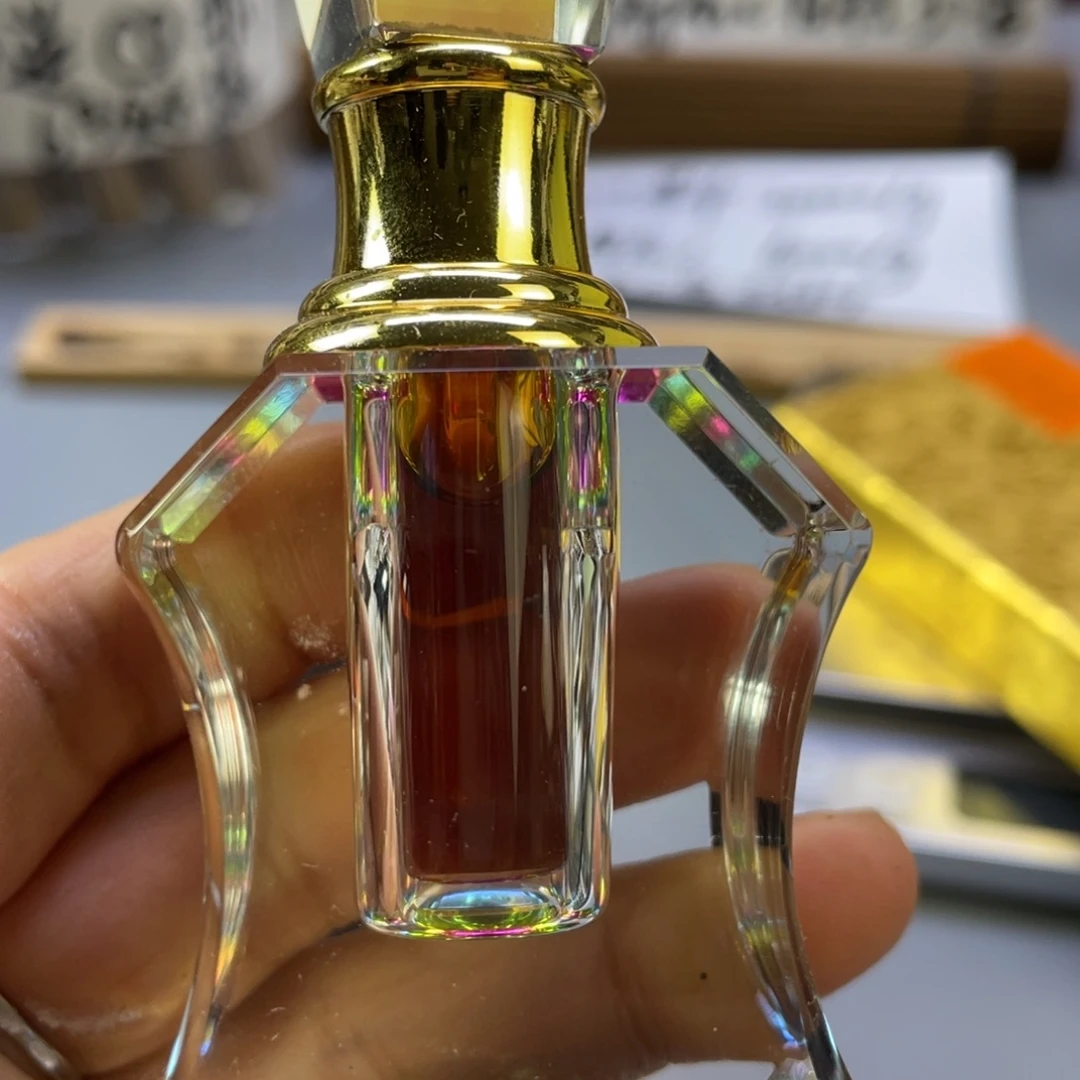 沉香精油沉香99年YZ金丝糖结C水紫Q精油3克