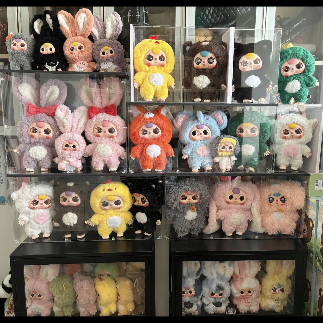 娃三岁三小毛毛绒盲盒潮玩玩具盲盒