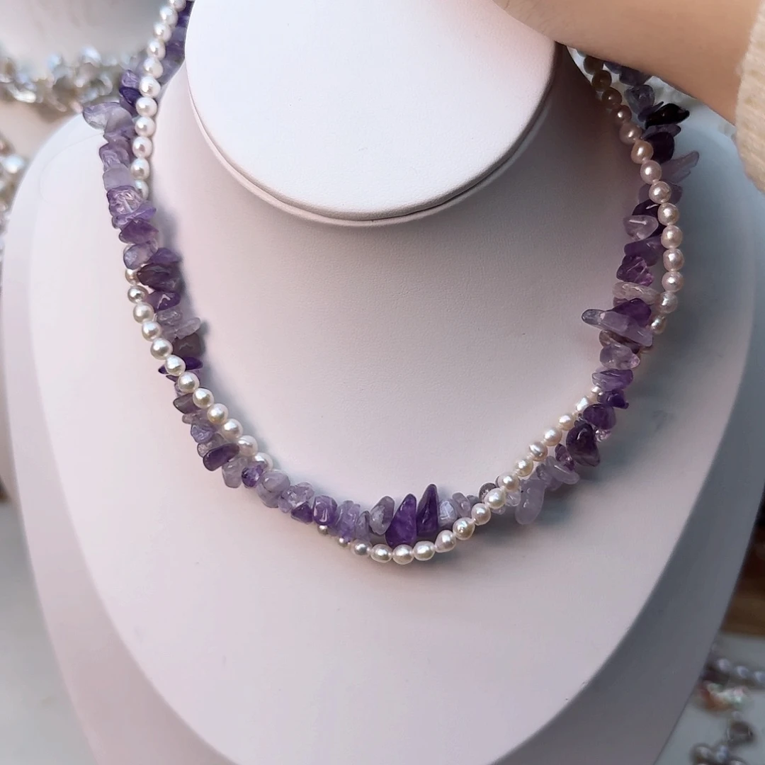 颈饰未镶嵌淡水珍珠