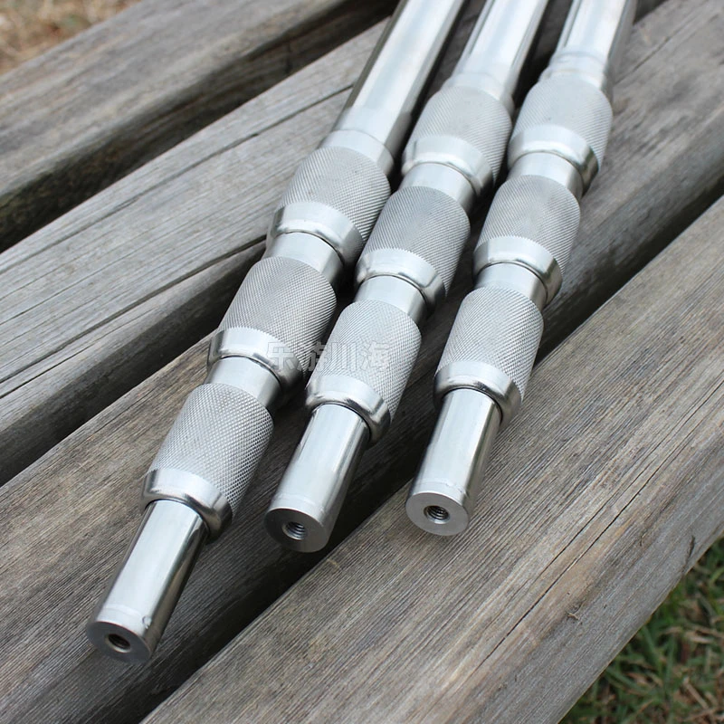 抄网杆青鱼捞鱼网大物伸缩竿不锈钢捞鱼厚超硬捞鱼网兜加粗抄网杆