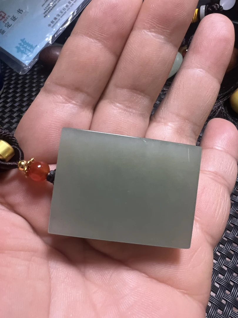 无事牌天然奇石平安无事牌男女配带