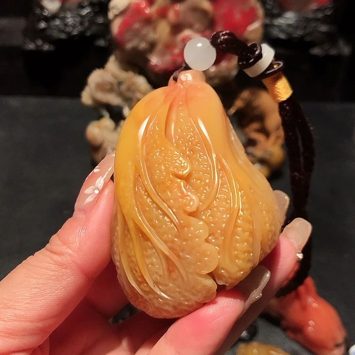 昌化石大师作品漂亮的