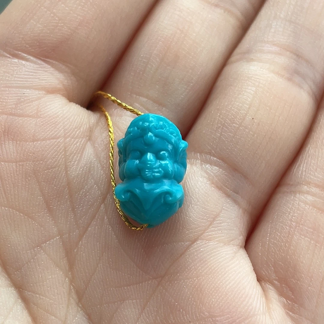 未镶嵌绿松石颈饰