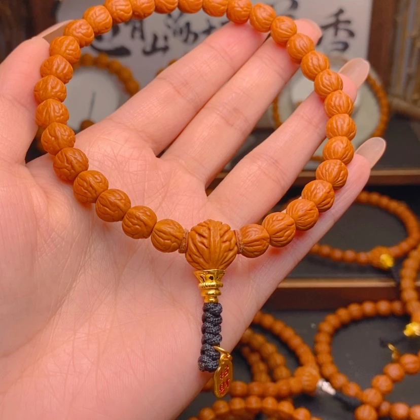 【闪购商品】手串桃核龙文桃核09