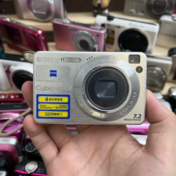 9新 Sony/索尼 索尼w120数码相机复古暖色调氛围感十足