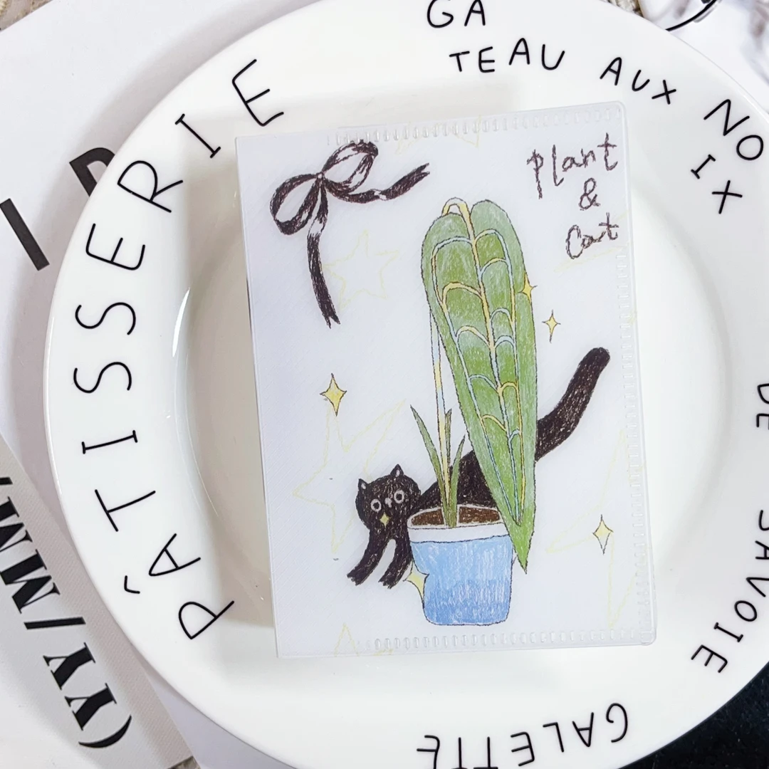 反应堆文创-植物猫猫M5外壳套组内含60p全家福内页