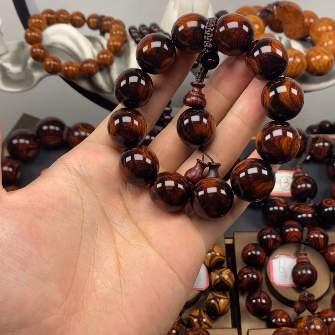 【闪购商品】黄花梨/降香黄檀2.0对眼鬼脸