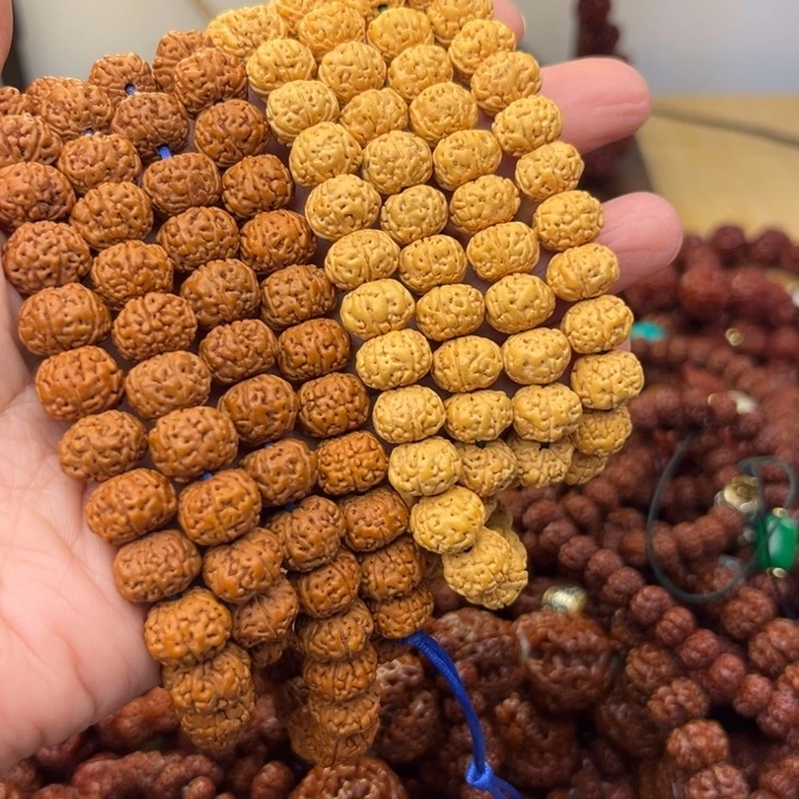 岸***。六瓣原皮108颗手串老树王