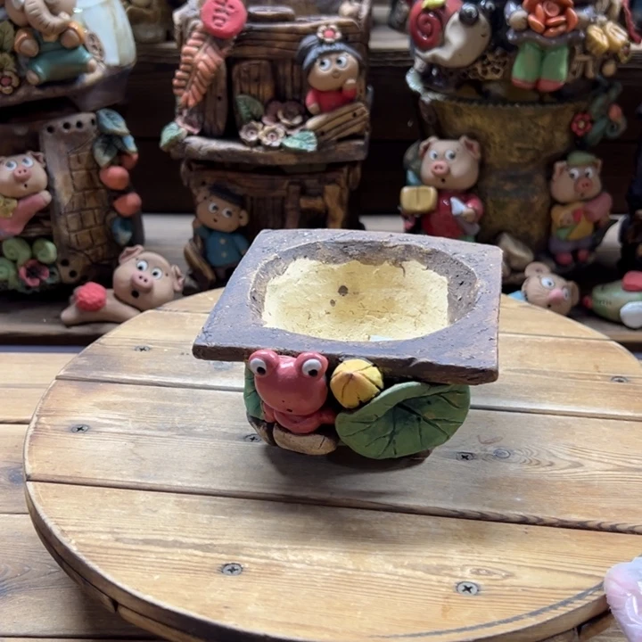 嘻哈多肉花盆百搭