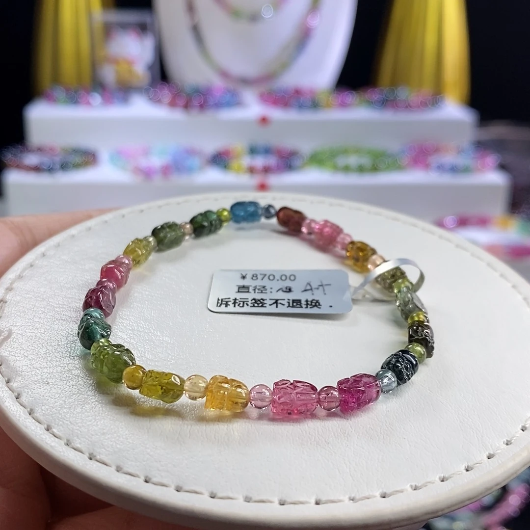 未镶嵌手链碧玺貔貅