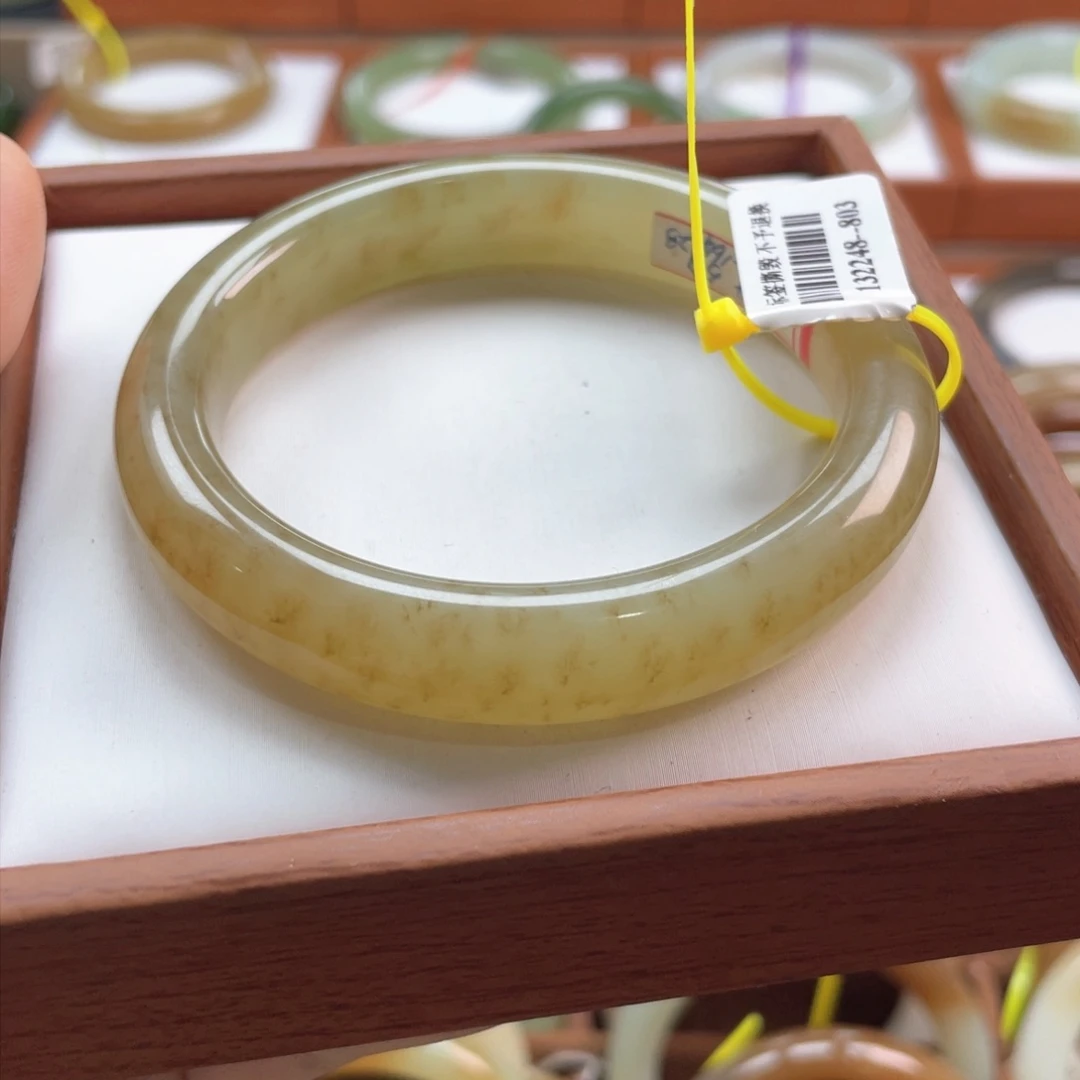 【闪购商品】未镶嵌手镯和田玉链接11。 56/57