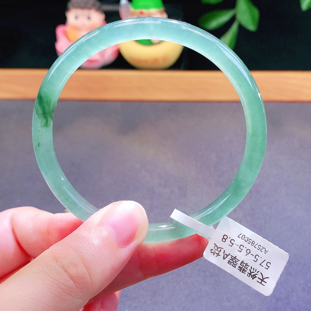 翡翠未镶嵌手镯天然翡翠