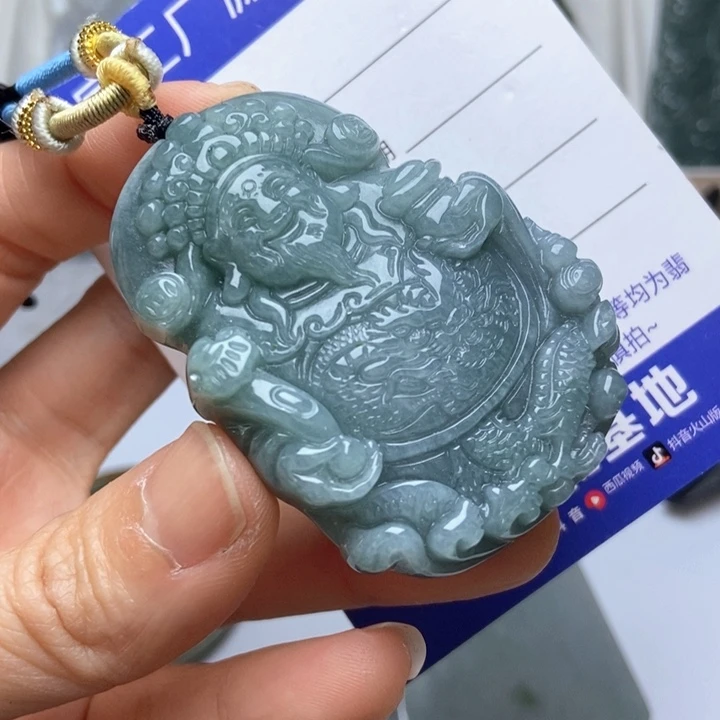 翡翠未镶嵌挂件翡翠