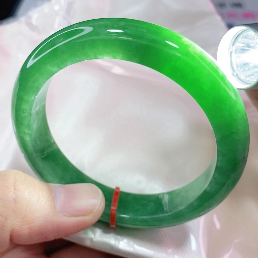 未镶嵌手镯翡翠54.3圈口