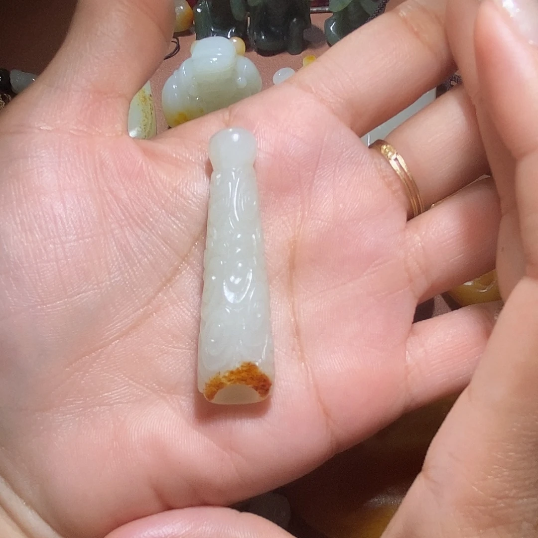 ****前和田玉未镶嵌挂件